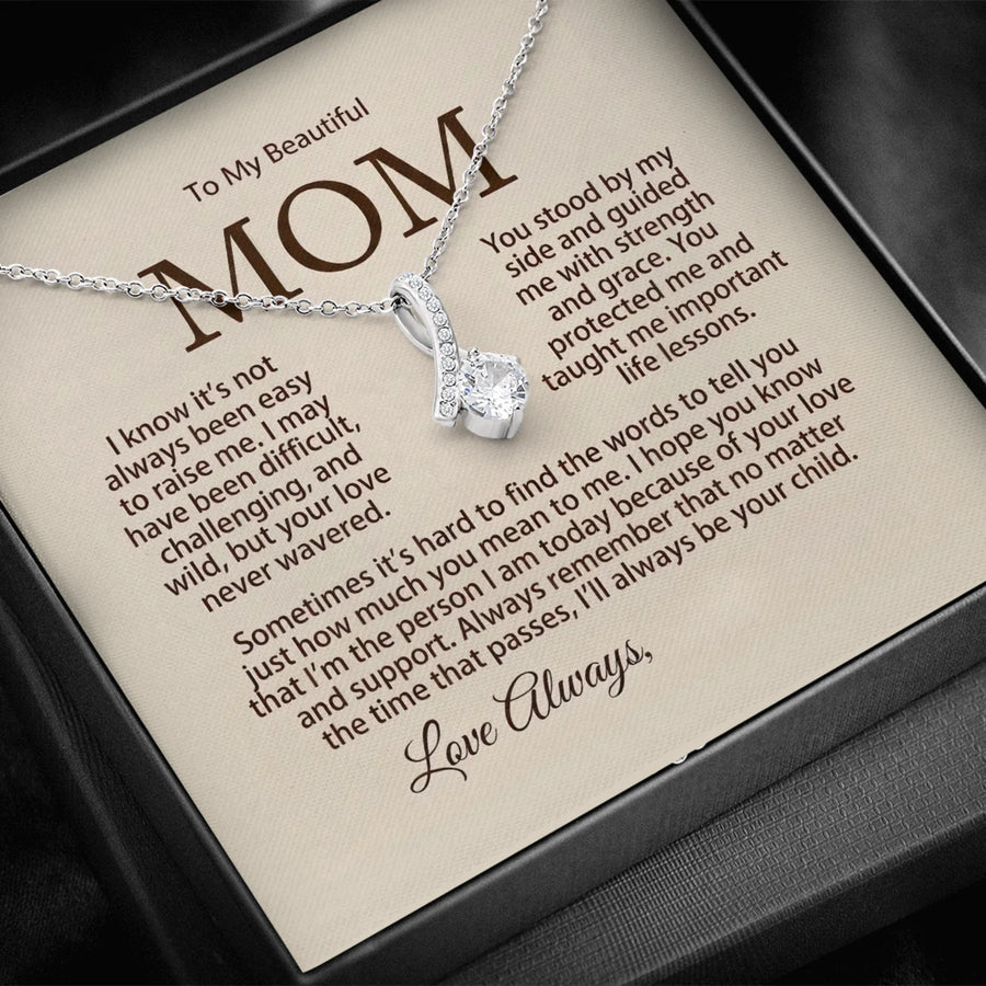 Personalized Mom Necklace (+Your Name)