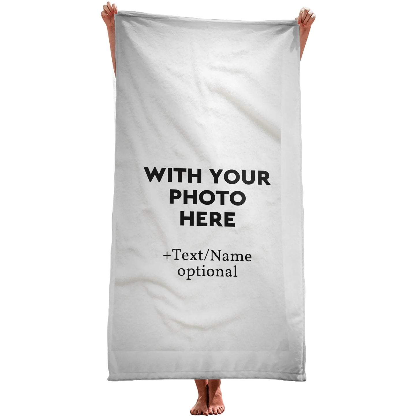Custom Beach Towel - With Your Photo