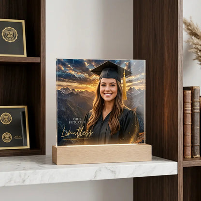 Graduation Plaque - Transform ANY Photo Into a Graduation Portrait