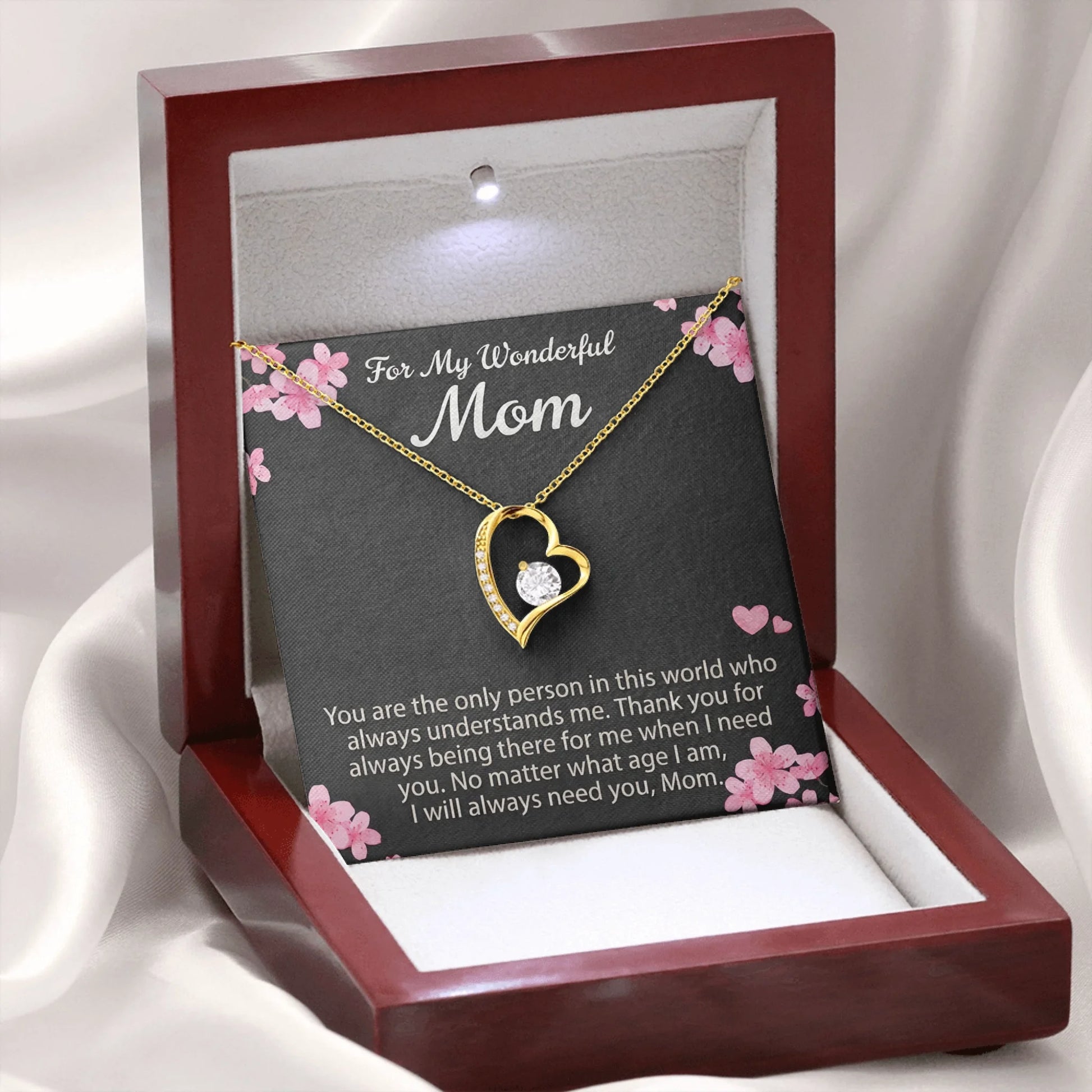 Forever Love Wooden Box Gold 2