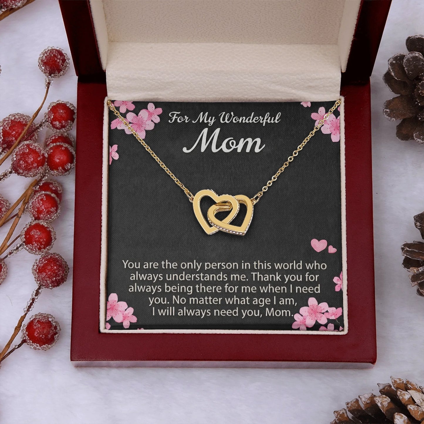 Interlocking Hearts Gold Lux N5