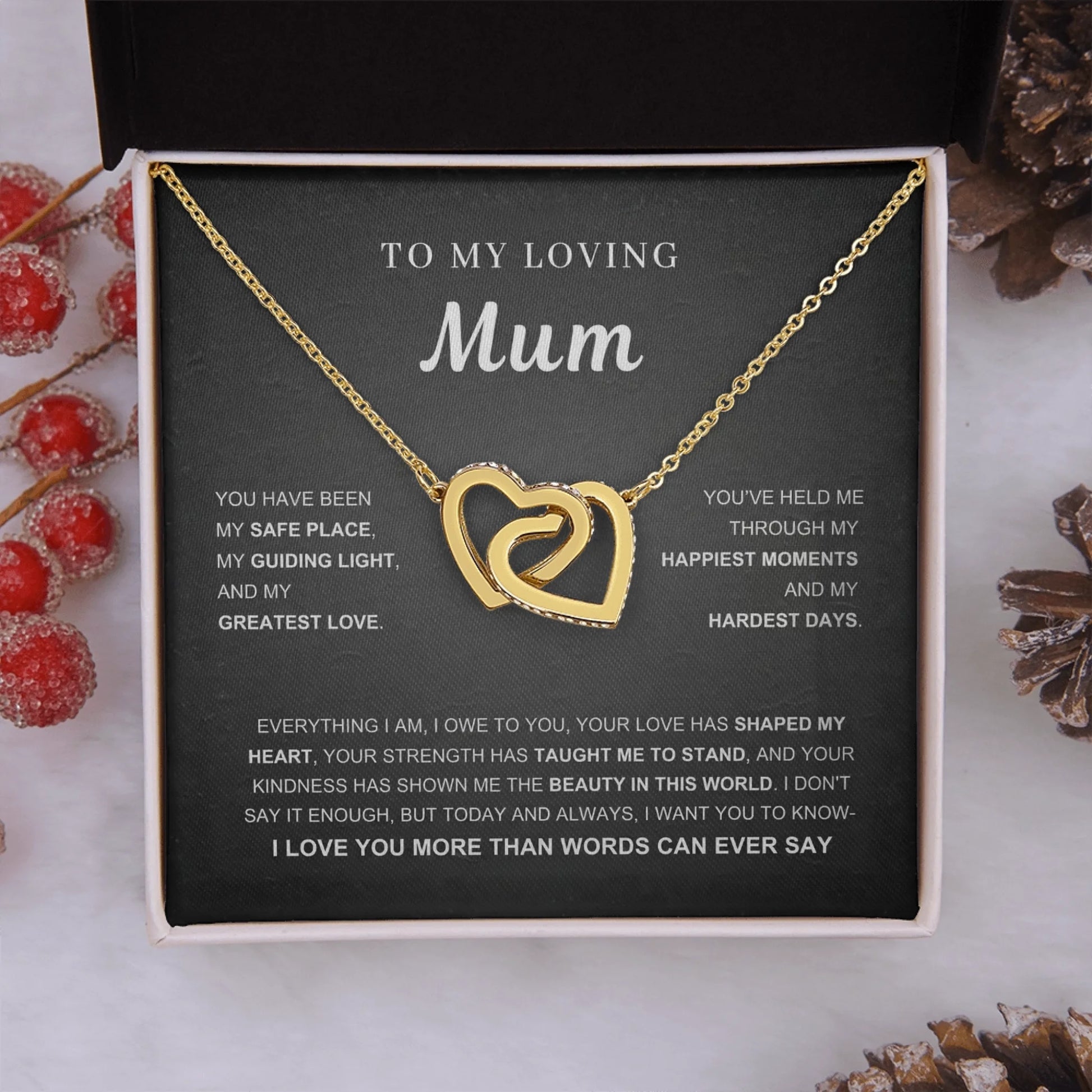 Interlocking Hearts Gold N5