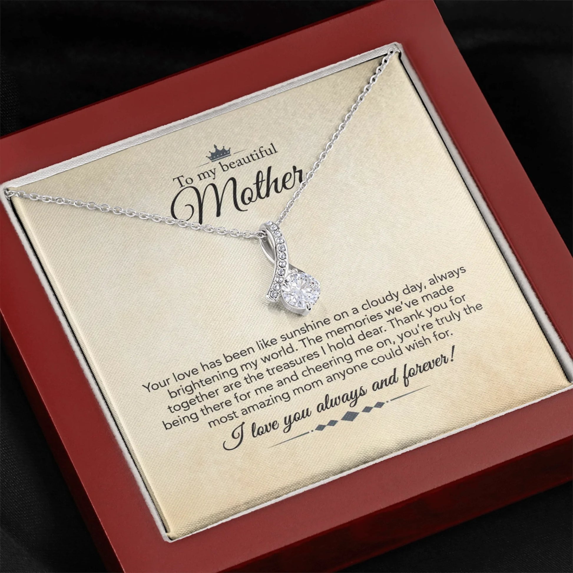 Dark Closeup Alluring Beauty Necklace