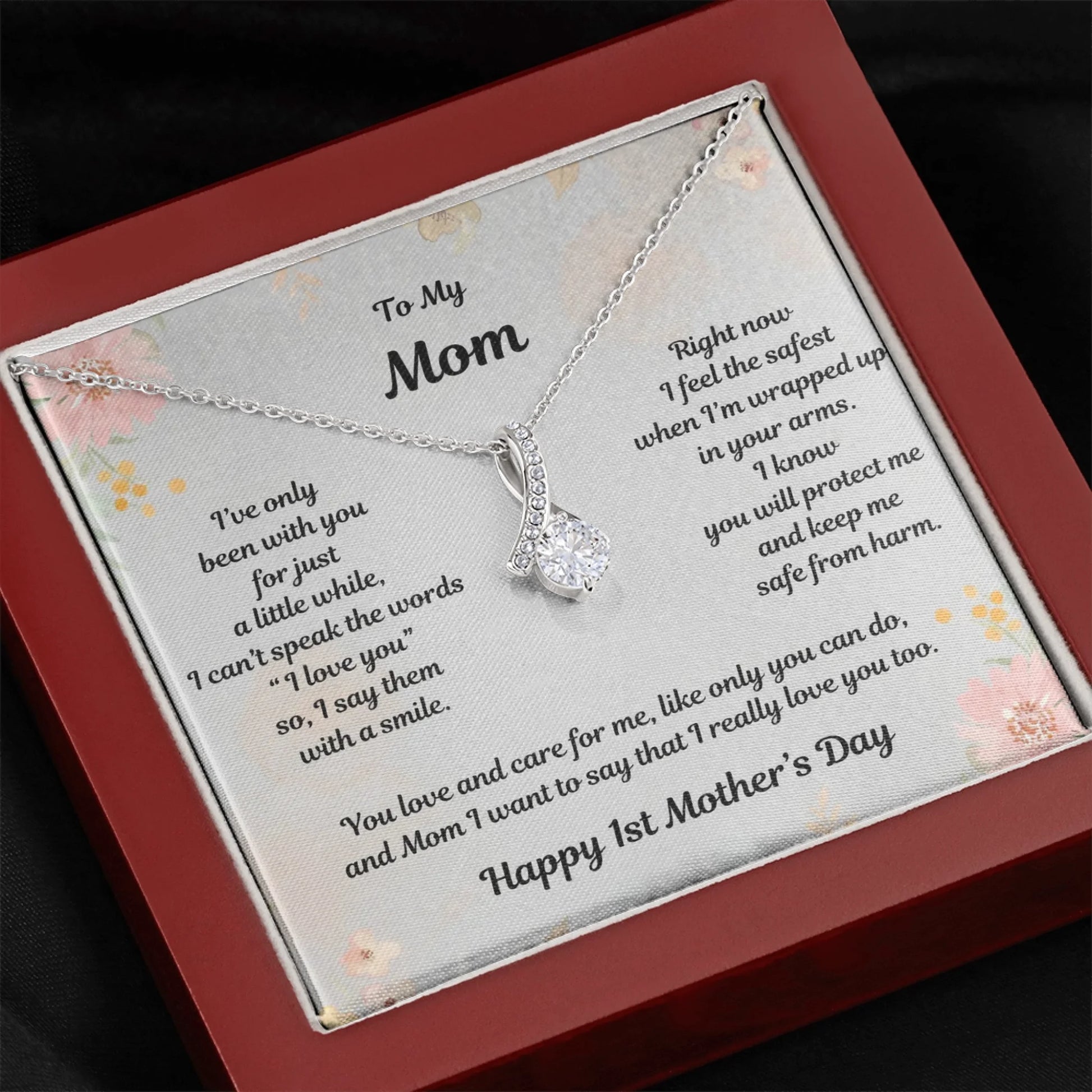 Dark Closeup Alluring Beauty Necklace