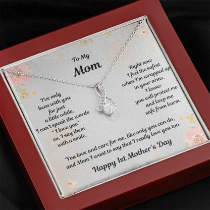 Dark Closeup Alluring Beauty Necklace