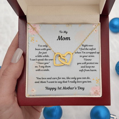 Interlocking Hearts Gold Lux N2
