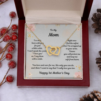 Interlocking Hearts Gold Lux N5