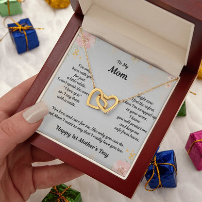 Interlocking Hearts Gold Lux N2
