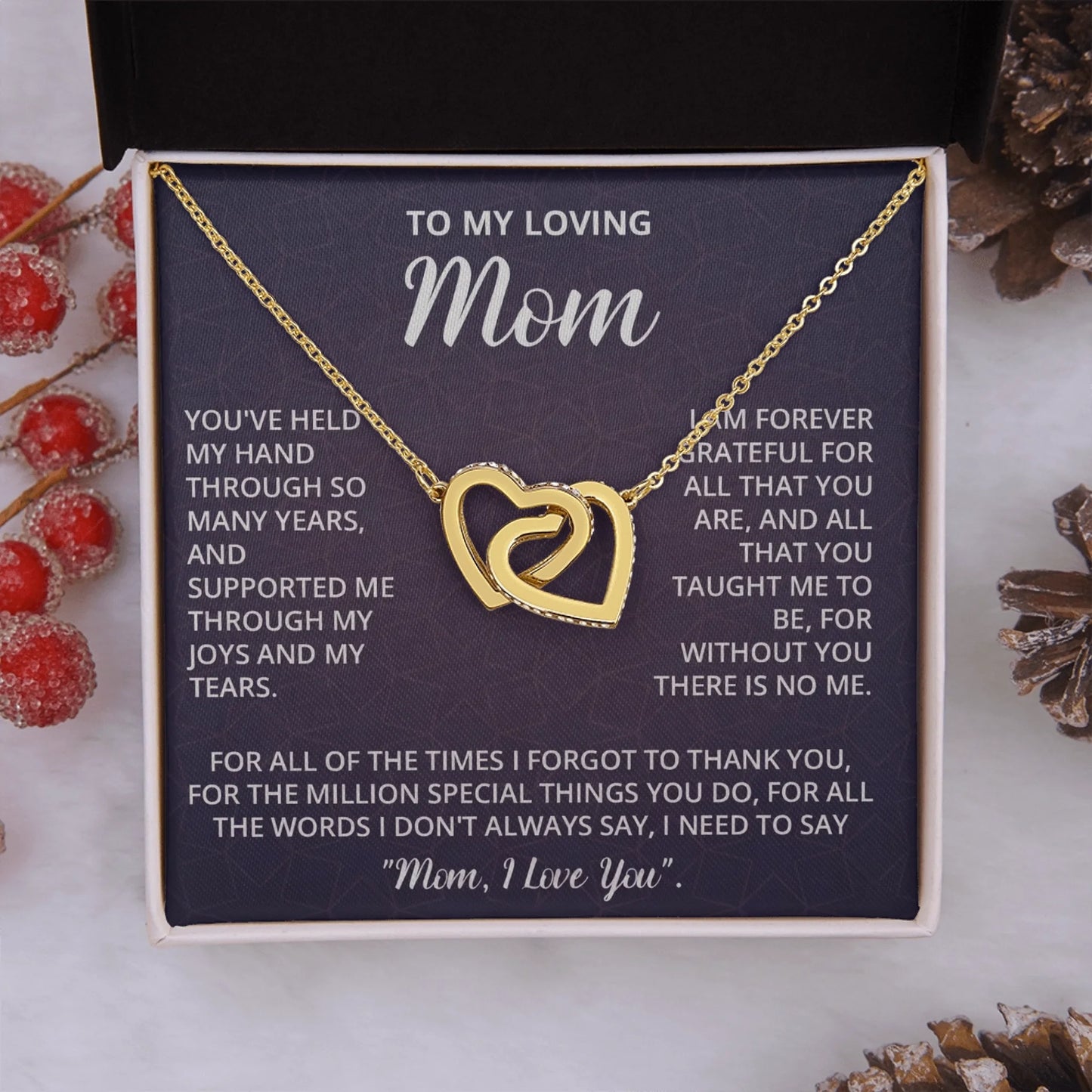 Interlocking Hearts Gold N5
