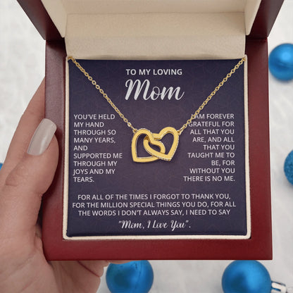 Interlocking Hearts Gold Lux N2