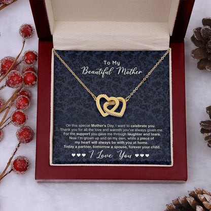 Interlocking Hearts Gold Lux N5