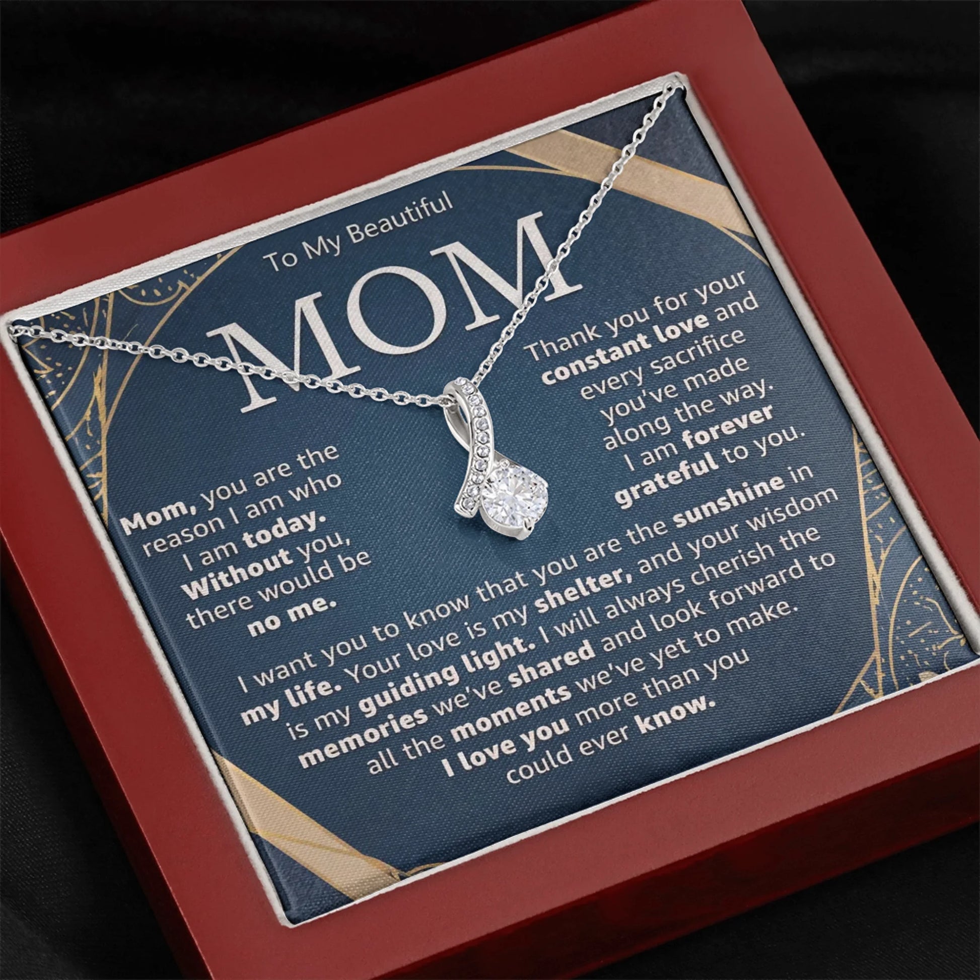 Dark Closeup Alluring Beauty Necklace