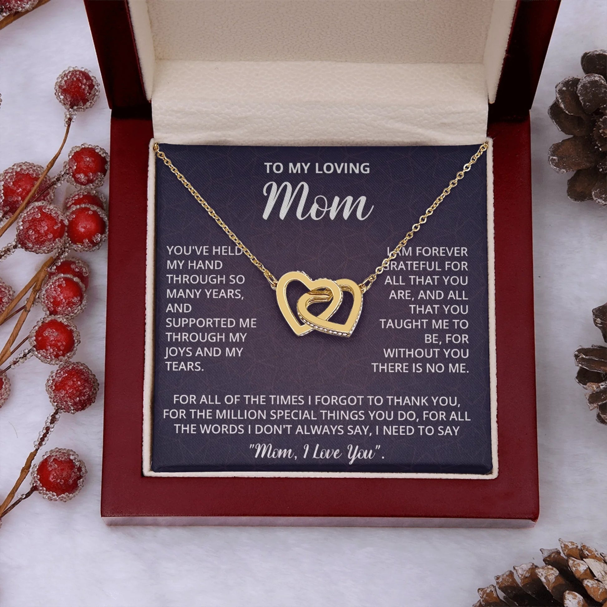 Interlocking Hearts Gold Lux N5