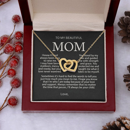 Interlocking Hearts Gold Lux N5