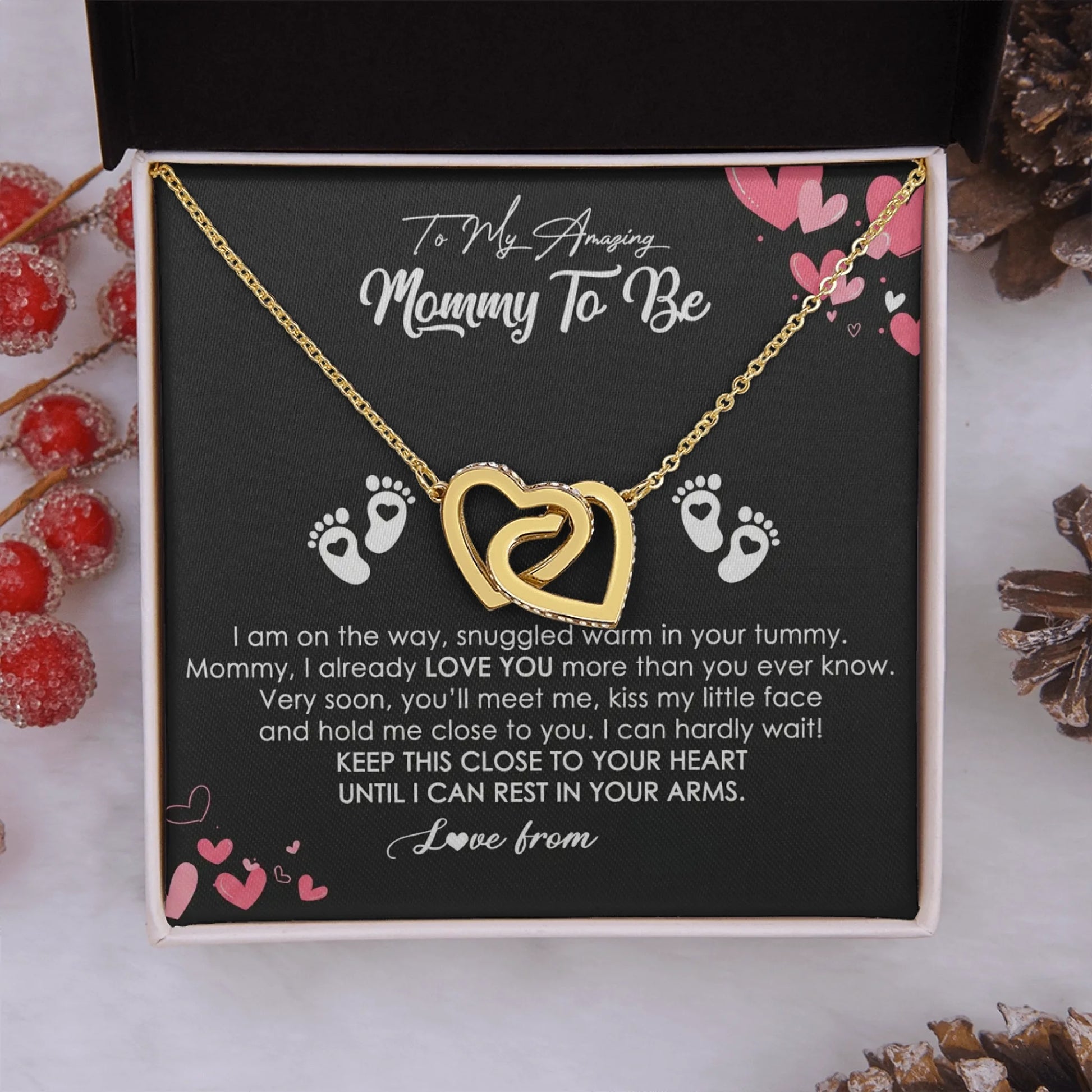 Interlocking Hearts Gold N5