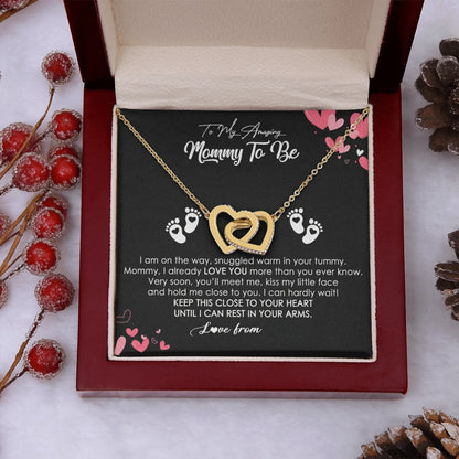 Interlocking Hearts Gold Lux N5