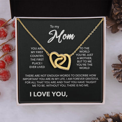 Interlocking Hearts Gold N5