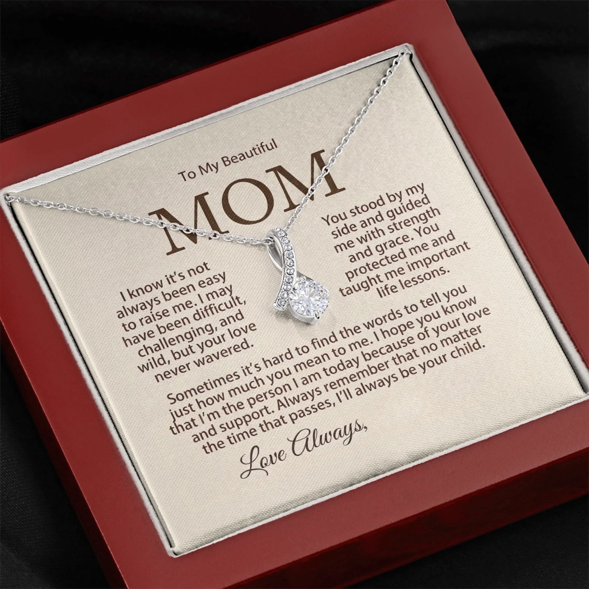 Dark Closeup Alluring Beauty Necklace
