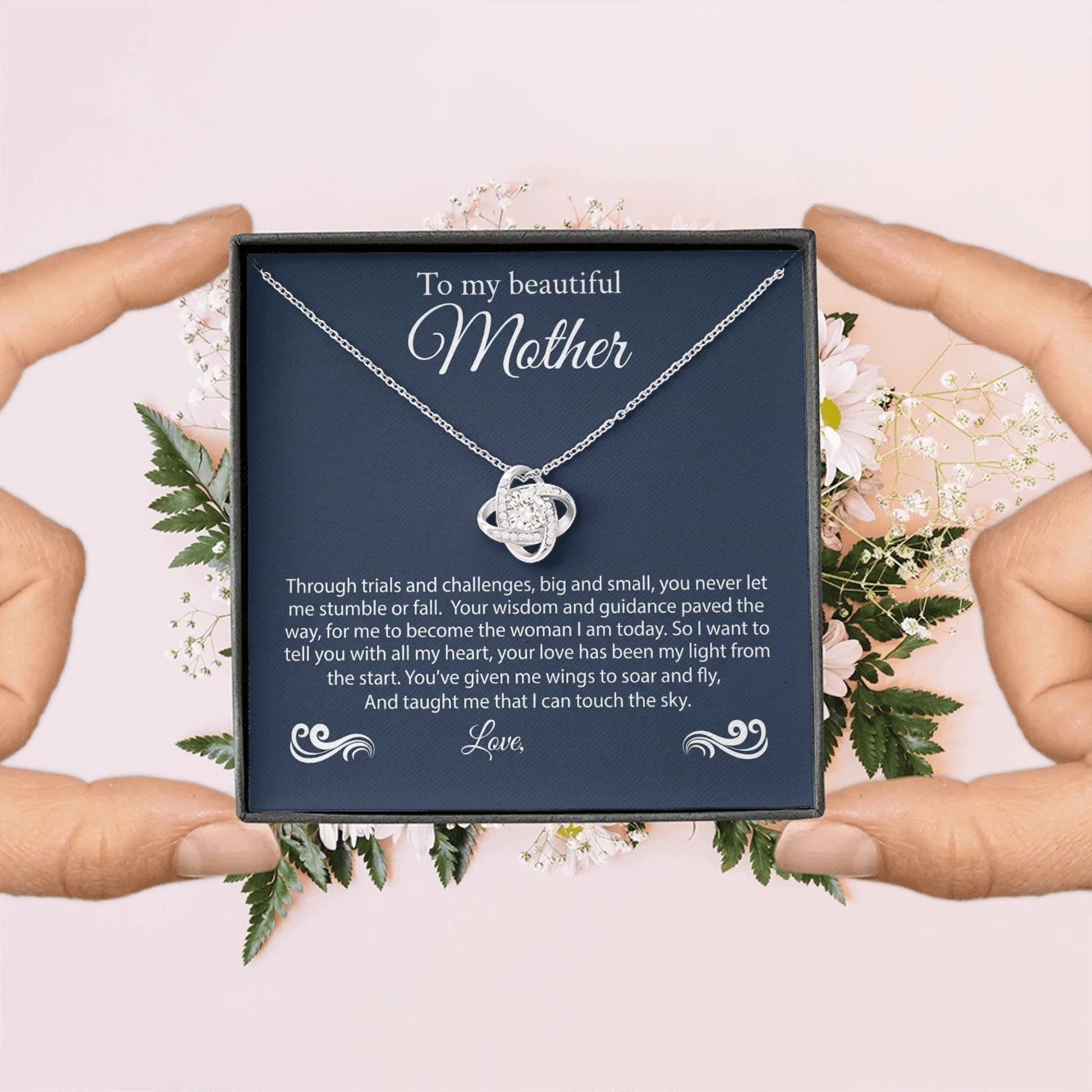 Holding over Flowers