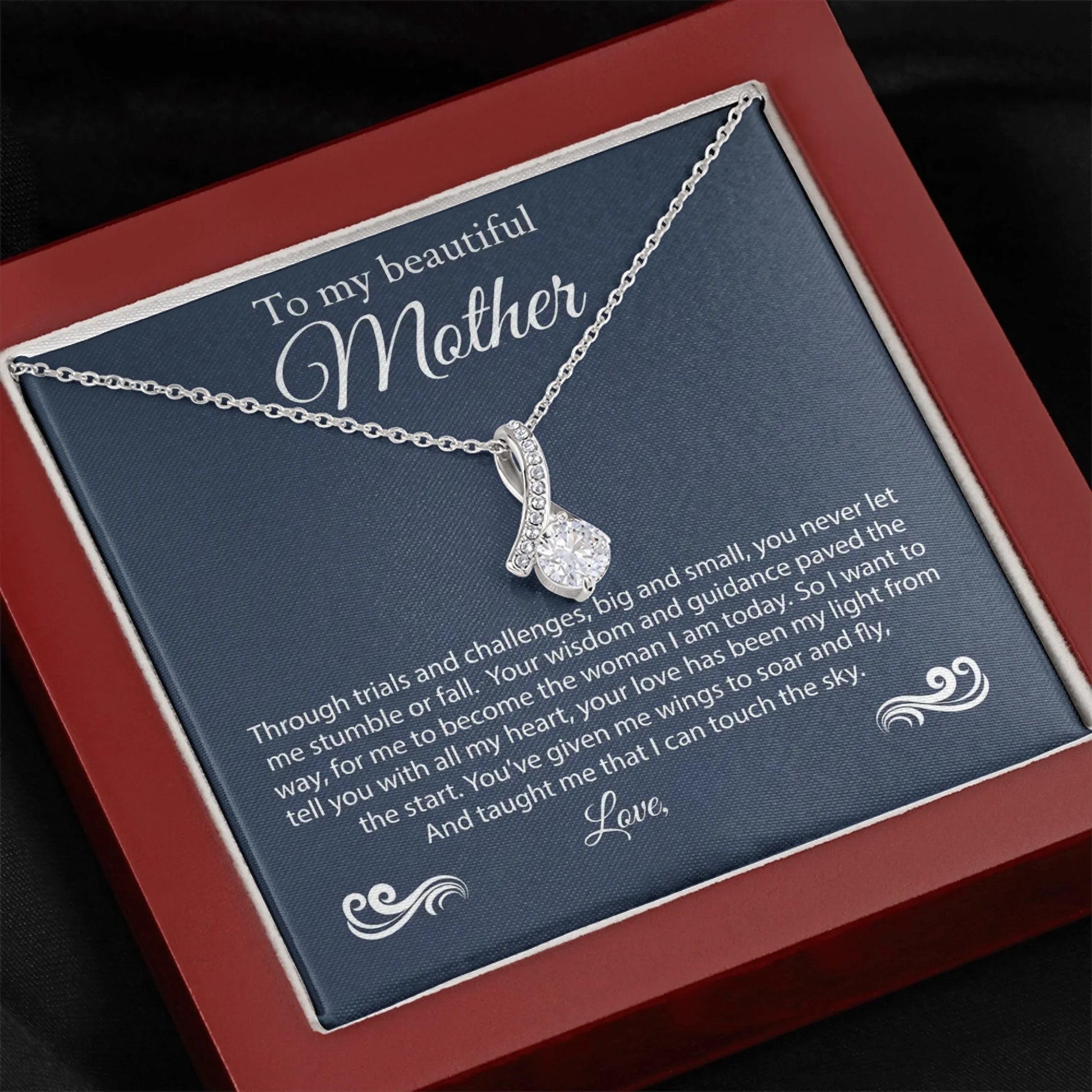 Dark Closeup Alluring Beauty Necklace