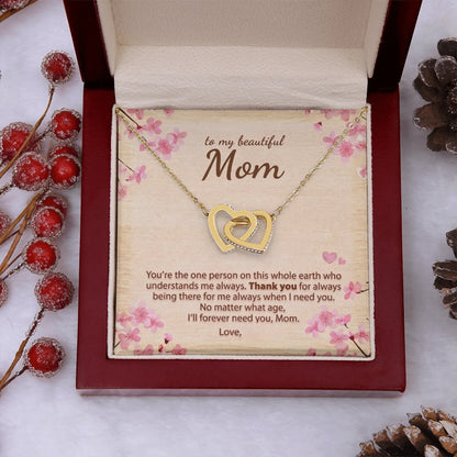 Interlocking Hearts Gold Lux N5