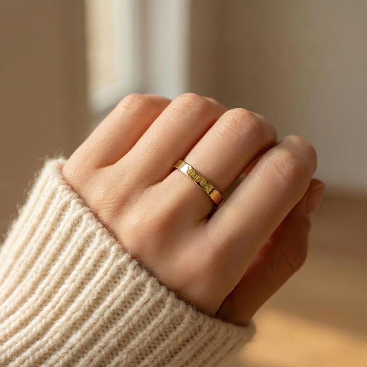 Gold Women's Ring 3