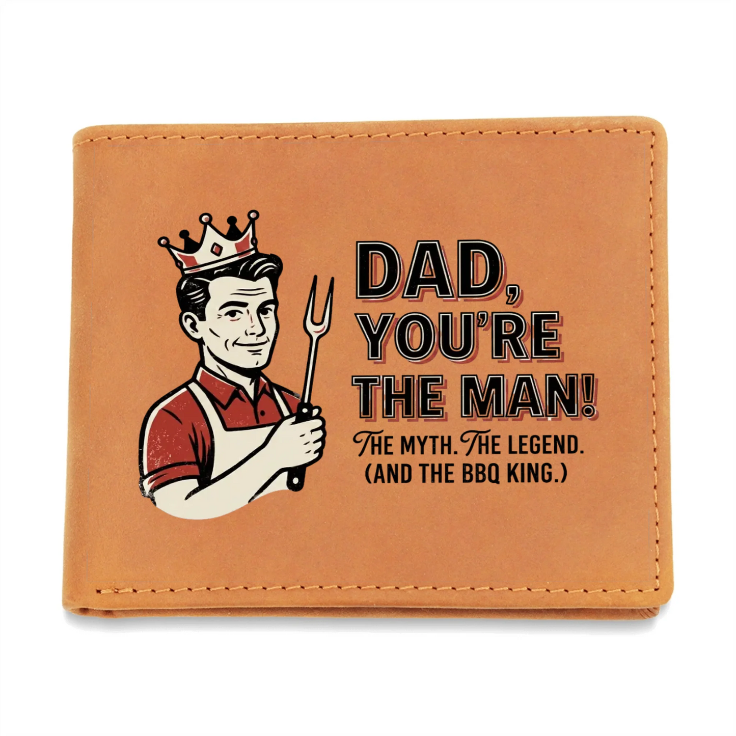 Engraved Leather Wallet 1