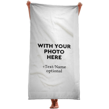 Custom Beach Towel - With Your Photo