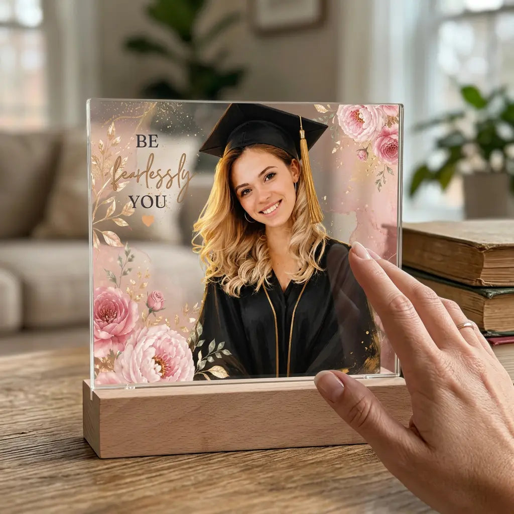 Graduation Plaque - Transform ANY Photo Into a Graduation Portrait